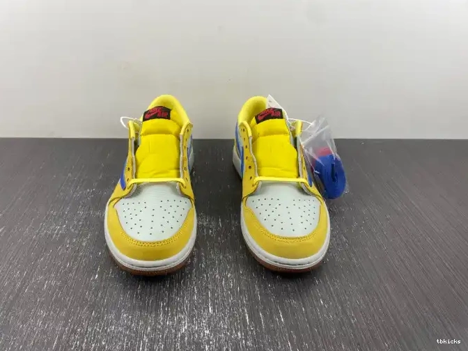 Rep TBK Canary Air OG 1 Travis DZ4137-700 x Low Scott Jordan 0501